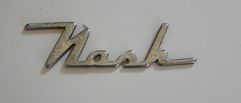 Nash vintage emblem