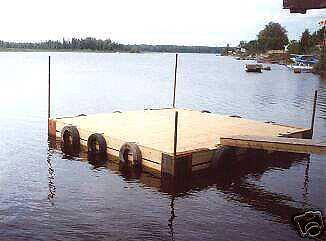 Plans to build a 16x16 boat dock,fishing dock, bass