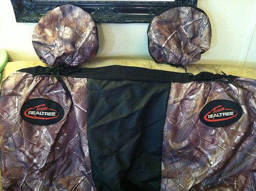 Camo car seat cover - real tree