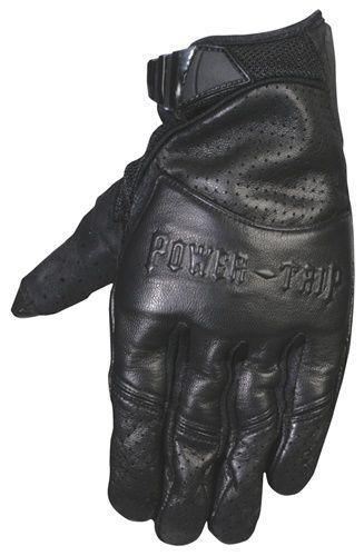 New mens power trip smack motorcycle glove s small