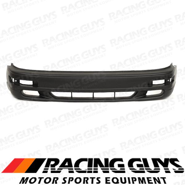 92-94 toyota camry front bumper cover raw black new facial plastic to1000116