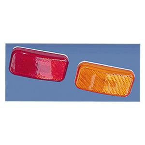 Fasteners unlimited clearance light rect. led red 003-59l