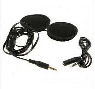 Motorbike motorcycle atv helmet stereo speakers for mp3 gps 2 speakers 