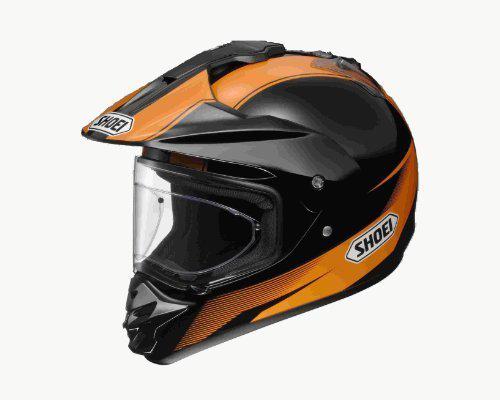 Shoei hornet-ds pinlock restis resutisu tc-8 orange black m 57cm helmet