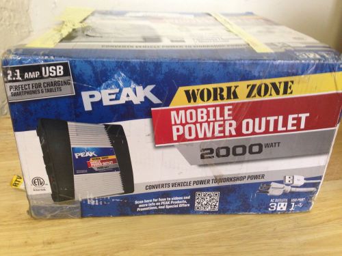 Peak 2000 watt mobile power outlet pkc0ax