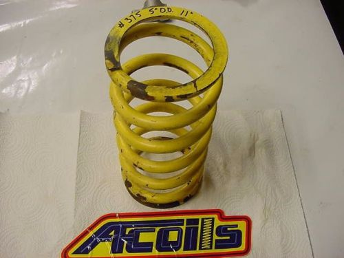 Afco #375 rear 5&#034;od x 11&#034; tall powdercoated coil spring imca wis nas dr112