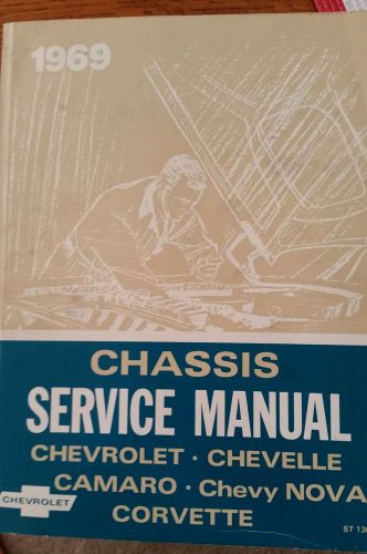 Chevrolet chassis service manual 1969