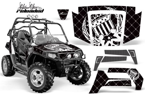 Amr racing polaris rzr 800 graphic kit decal utv parts accessory 06-10 reload w
