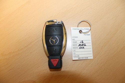 2012 and other years mercedes-benz smart key 204y51000200-fcc-id-1yzdc10