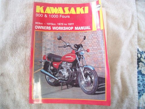 Haynes kawasaki 900 &amp; 1000 fours owners workshop manual