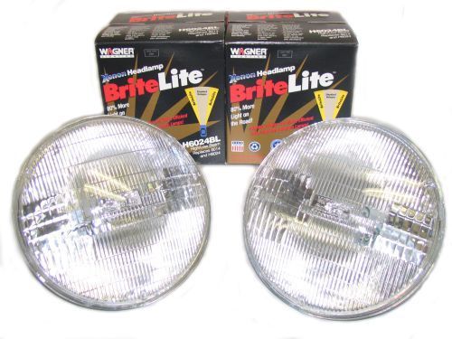 2 xenon headlight bulbs 1961-1970 volvo p122 new