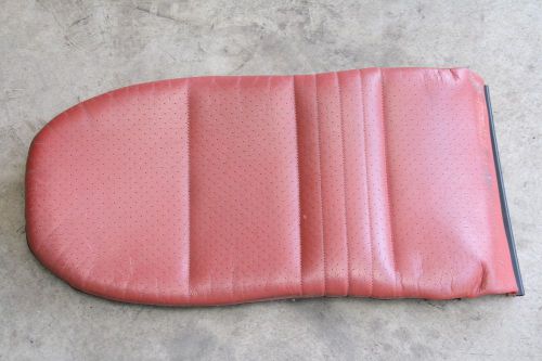 Porsche 996 986 boxster 97-04 special red leather seat back rest backrest cover