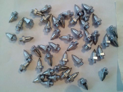 Vtg snowmobile track woodys t-nut traction &amp; control ice studs 48pk steel sharp