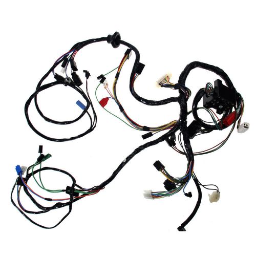 70-ud-w/o tach mustang alloy metal products underdash wiring without tachometer