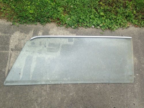 1968 mustang coup driver door glass