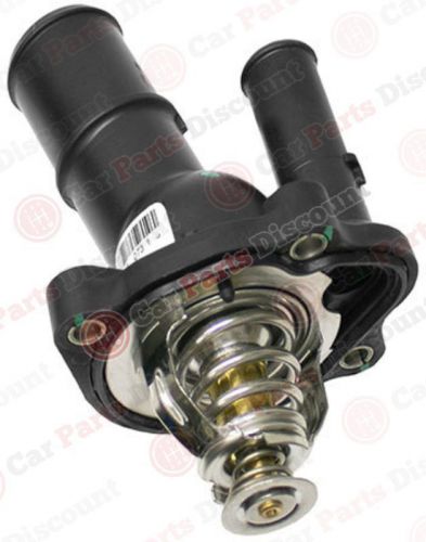 New genuine thermostat housing - complete assembly with thermostat, lr027158