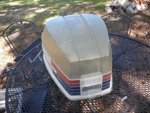 ** vintage 70&#039;s johnson 85 - 115 hp top boat motor cover hood cowl cowling **