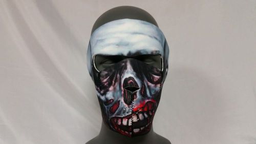 Zombie motorcycle biker ski snowmobile neoprene face mask #1024