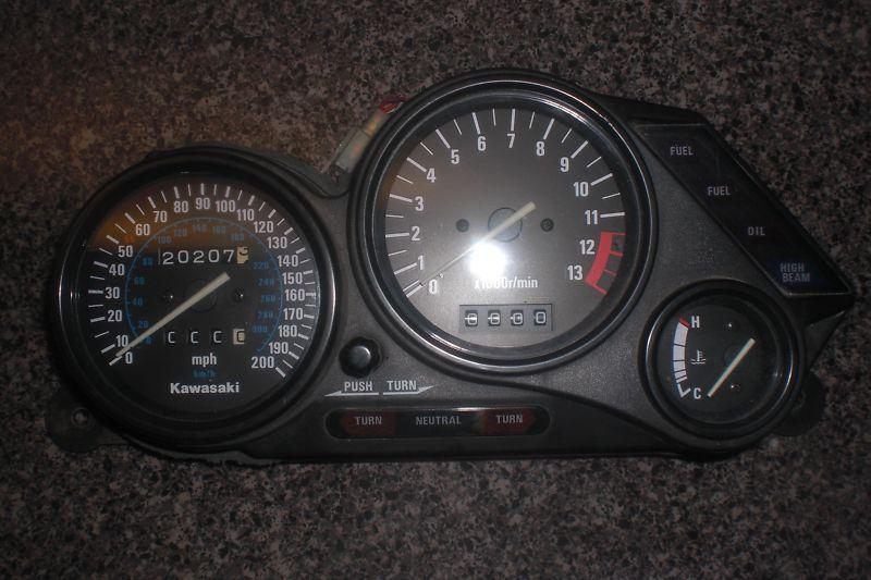 Kawasaki zx-11c  speedo gauges tachometer   zx1100  the best deal!!   lqqk!!!