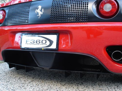 Ferrari 360 challenge stradale rear diffusers