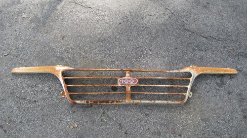 1962-1966 dodge d100 grille grill oem front patina vtg 62 63 64 65 66