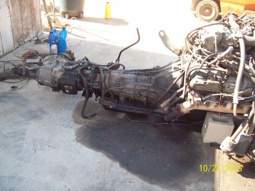 1989 f350 4x4 automatic trans + transfer case running take out unit