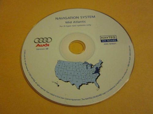Audi a4 a6 a8 navigation system cd oem version 4b mid atlantic