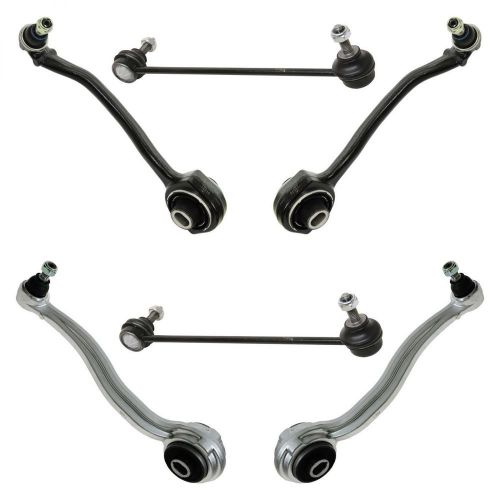 Front control arm &amp; sway bar kit set of 6 for mercedes benz mb c clk class rwd