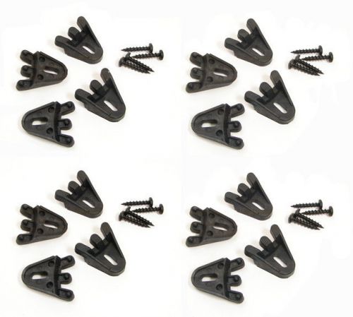 16 pack plastic grill clamps with screws for speaker - subwoofer      gcp