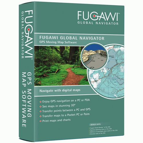 New fugawi fugawi-gn global navigator moving map software