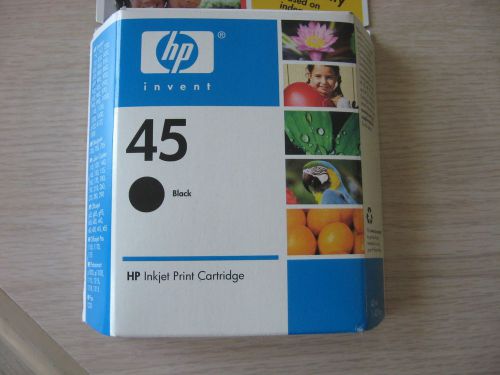 Hp 45 #45  black ink pack 51645a - -new in sealed  box
