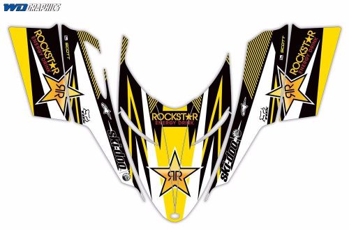 Wrap graphic kit sled snowmobile polaris 550,600,800,700 shift,rmk,iq,dragon,rmk