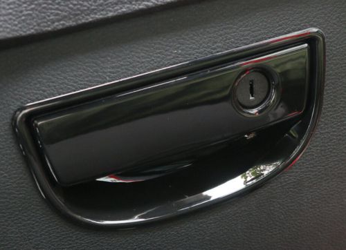 Black interior passenger side storage box switch cover for 11-16 wrangler