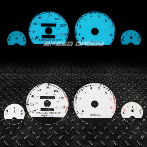 White face dash indiglo glow gauge el cluster for 94-01 integra db gs/rs/ls mt