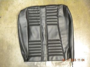 1966 olds cutlass new bench seat single upper cover black 66 442 coupe black