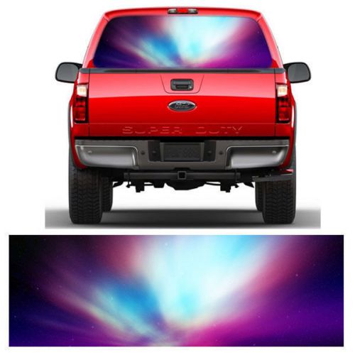 Mg2322 aurora borealis rear window tint fits ford, chevrolet toyota dodge trucks