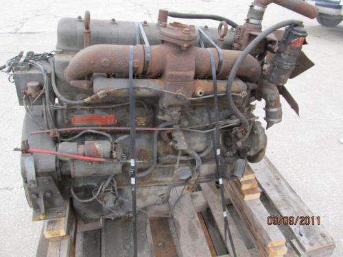 Vintage 135 gkc waukesha  goverment surplus engine core for parts or rebuilding