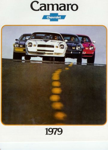 1979 chevrolet camaro brochure