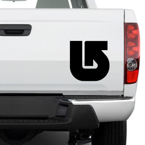 Burton logo vinyl decal 10 x 10.1 in. arrow sticker graphic for car truck window