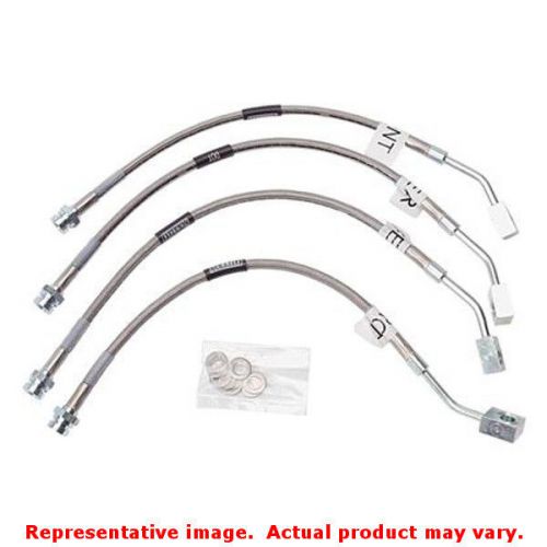 Russell 692190 russell street legal brake line assembly rear fits:chevrolet 199