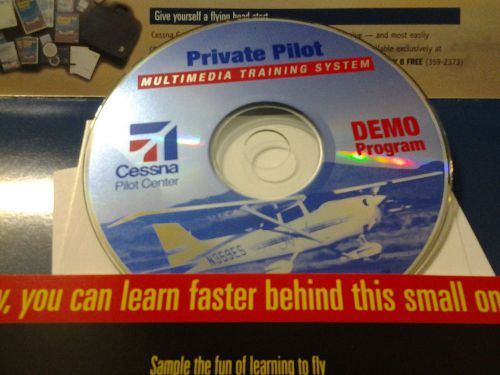 Private pilot multimedia training system demo program cd