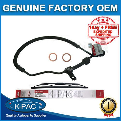 100% genuine oem 57500 3e000+0k2c0 67330 power steering pressure hose wiper set