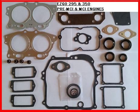 Ultimate ezgo golf car gasket and seal kit 295 350 mci and pre mci