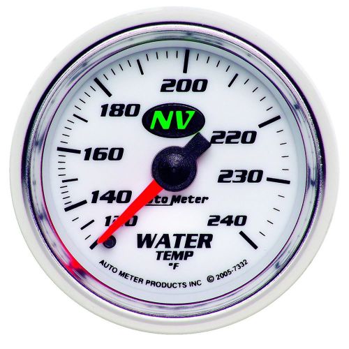 Auto meter 7332 nv; mechanical water temperature gauge