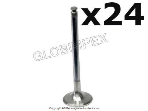 Mercedes w124 r129 exhaust valve set of 24 intervalves +1 year warranty