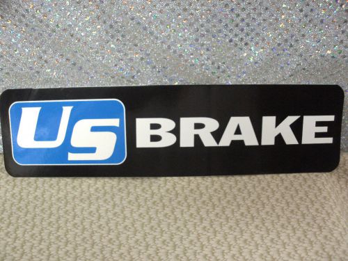 Racing car sticker, us brake, large 13&#034; x 3.5&#034;