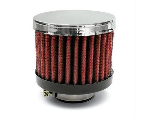 Airaid 775-490 crankcase breather filter; pcv; 1.25inid; 3inod; push on; l-2.5in