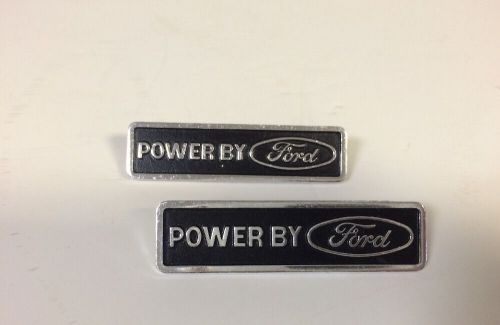 Power by ford emblems