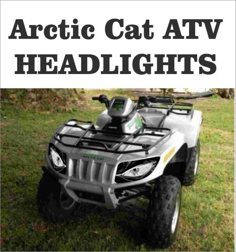 Arctic cat headlight decal atv utv prowler mud pro 1000 700 650 550 xtx xtz e