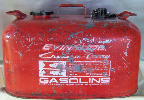 Evinrude cruis-a-day 6 gal. metal fuel tank